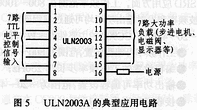 高压大电流达林顿晶体管阵列系列产品(uln2003a)及其应用