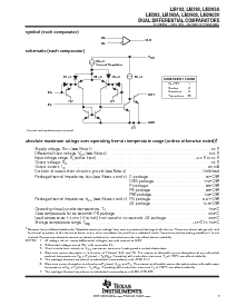 浏览型号LM2903QD的Datasheet PDF文件第3页