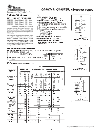 浏览型号CD4075BE的Datasheet PDF文件第1页
