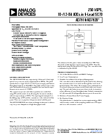浏览型号AD7920AKS-REEL的Datasheet PDF文件第1页