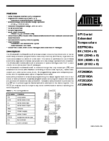 浏览型号AT25640AN-10SU-2.7的Datasheet PDF文件第1页