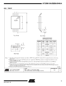 浏览型号AT25010AN-10SE-2.7的Datasheet PDF文件第17页