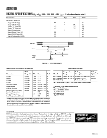 浏览型号AD9740ARU的Datasheet PDF文件第4页