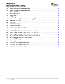 浏览型号TMS320SP5410AZGU12的Datasheet PDF文件第6页