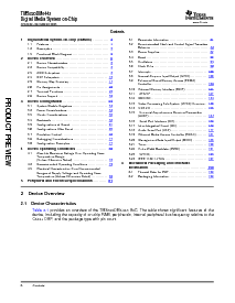 浏览型号TMS320DM6443的Datasheet PDF文件第6页