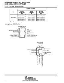 浏览型号MSP430F2003的Datasheet PDF文件第2页