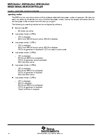 浏览型号MSP430F2001IRSA的Datasheet PDF文件第12页