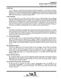 浏览型号TMS320C10FNL的Datasheet PDF文件第5页