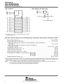 浏览型号SN74LVC827ADB的Datasheet PDF文件第2页