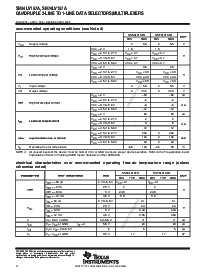 浏览型号SN74LV157ADRG4的Datasheet PDF文件第4页