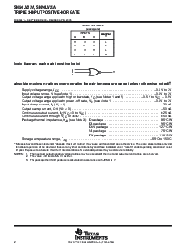 浏览型号SN74LV27ADE4的Datasheet PDF文件第2页