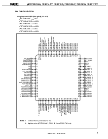 浏览型号UPD703017AF1的Datasheet PDF文件第3页