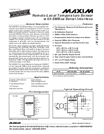 浏览型号MAX1617AMEE的Datasheet PDF文件第1页