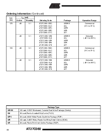 浏览型号AT27C080-12JC的Datasheet PDF文件第10页
