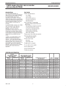 浏览型号80C851的Datasheet PDF文件第2页