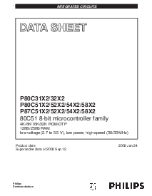 浏览型号80C58X2的Datasheet PDF文件第1页