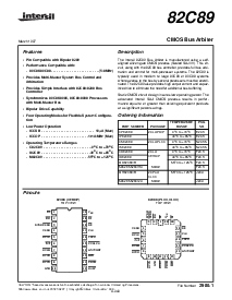 浏览型号82C89的Datasheet PDF文件第1页