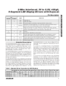 浏览型号MAX6958AAEE的Datasheet PDF文件第5页