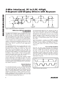 浏览型号MAX6958AAEE的Datasheet PDF文件第6页