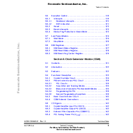 浏览型号MC68HC908AB32的Datasheet PDF文件第9页