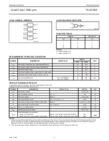 浏览型号74LVC08ADB的Datasheet PDF文件第3页