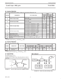 浏览型号74LVC08ADB的Datasheet PDF文件第4页