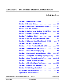 浏览型号MC68HC908JB8ADW的Datasheet PDF文件第5页