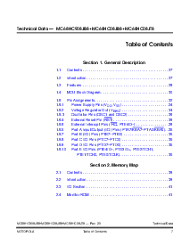 浏览型号MC68HC908JB8ADW的Datasheet PDF文件第7页