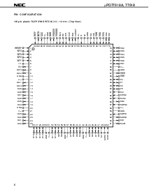 浏览型号UPD77018AGC的Datasheet PDF文件第6页