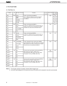 浏览型号UPD75P3018AGK-BE9的Datasheet PDF文件第6页