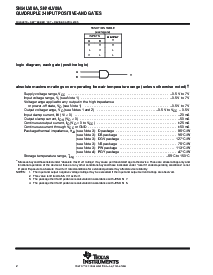 浏览型号SN74LV08APWR的Datasheet PDF文件第2页