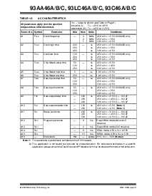 浏览型号93C46A-I/SN的Datasheet PDF文件第3页