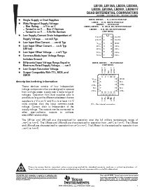 浏览型号LM339DBR的Datasheet PDF文件第1页