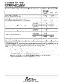 浏览型号LM358PWR的Datasheet PDF文件第4页
