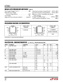浏览型号LT1360CS8的Datasheet PDF文件第2页