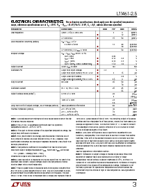 浏览型号LT1461AIS8-2.5的Datasheet PDF文件第3页