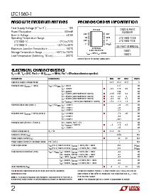 浏览型号LTC1560-1IS8的Datasheet PDF文件第2页