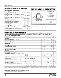 浏览型号LTC1921CMS8的Datasheet PDF文件第2页