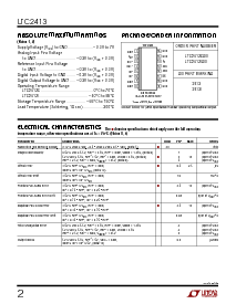 浏览型号LTC2413CGN的Datasheet PDF文件第2页