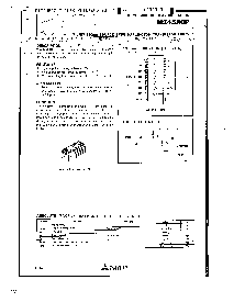 浏览型号M54580P的Datasheet PDF文件第1页