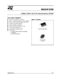 浏览型号M68AW128ML55ND1的Datasheet PDF文件第1页
