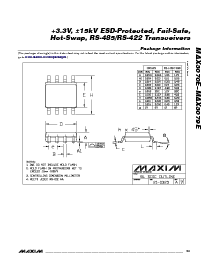 浏览型号MAX3079EESD的Datasheet PDF文件第23页