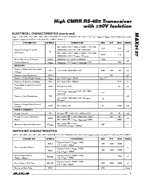 浏览型号MAX3157CAI的Datasheet PDF文件第3页