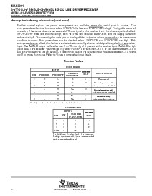 浏览型号MAX3221CDBE4的Datasheet PDF文件第2页