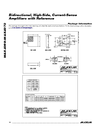 浏览型号MAX4072AUA的Datasheet PDF文件第14页