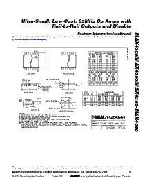 浏览型号MAX4392EUA的Datasheet PDF文件第19页