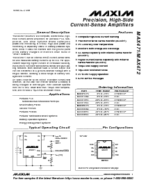 浏览型号MAX472CPA的Datasheet PDF文件第1页