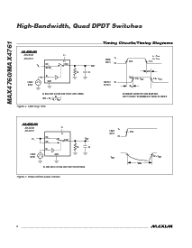 浏览型号MAX4761ETX的Datasheet PDF文件第8页