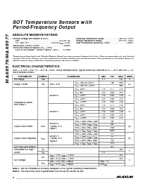 浏览型号MAX6576的Datasheet PDF文件第2页