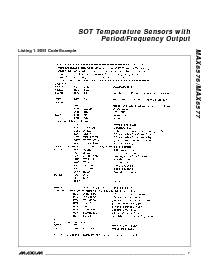 浏览型号MAX6576的Datasheet PDF文件第7页